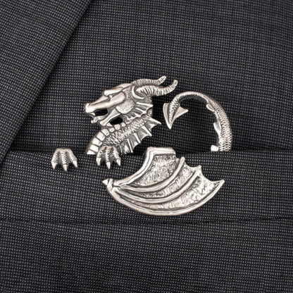 ✨ Luxury Sculpted Animal Brooch – Premium Statement Piece for Suits & Blazers