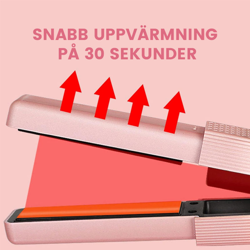 💁‍♀️Bärbar locktång och plattång