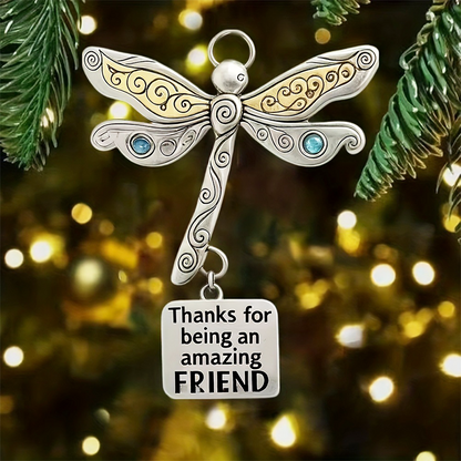 Friendship Dragonfly Ornamen