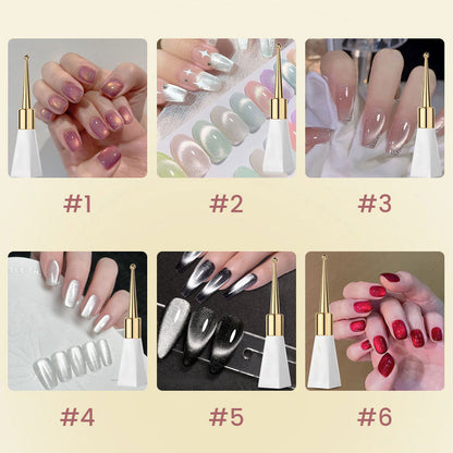 💖 [Spar Cat'S Eye Gel Small Bulb Nail Polish] - Ett måste för de nya manikyrtrenderna 2024💅