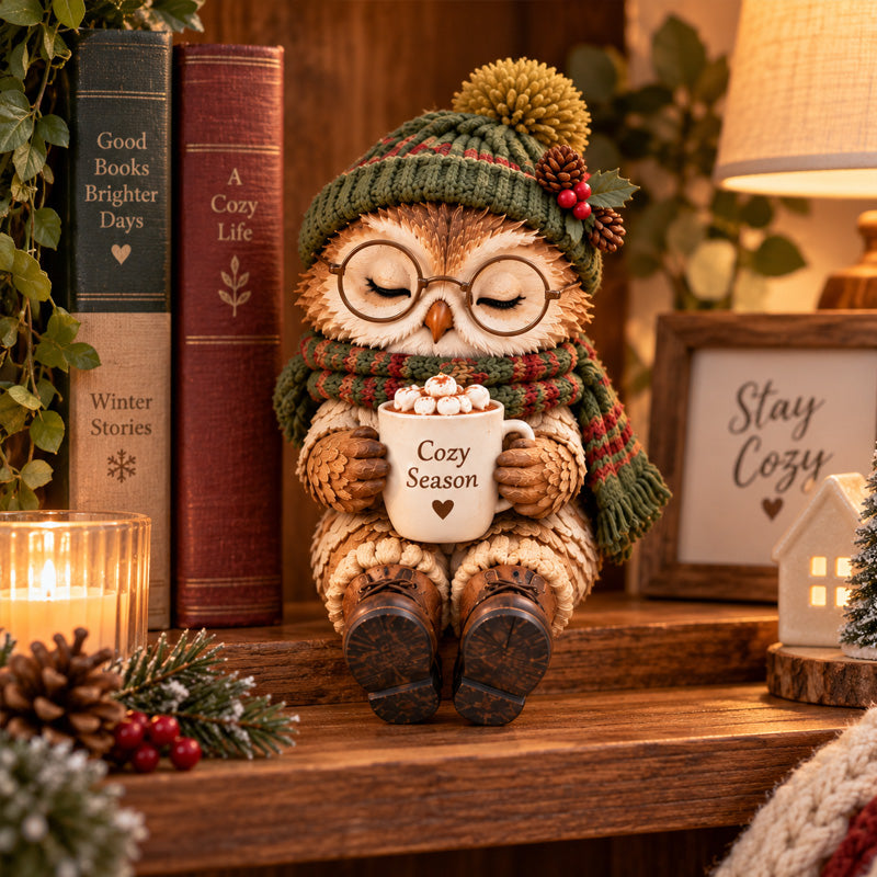 Heart-warming and touching Christmas animal figurines