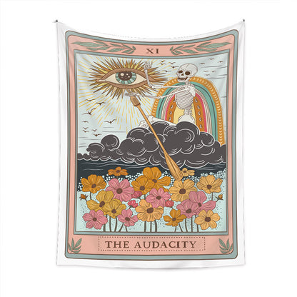 🌙 Bohemian Tarot Tapestry Wall Hanging