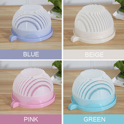 Salladsskärarskål-🛒 Gör salladsberedningen till ett nöje!