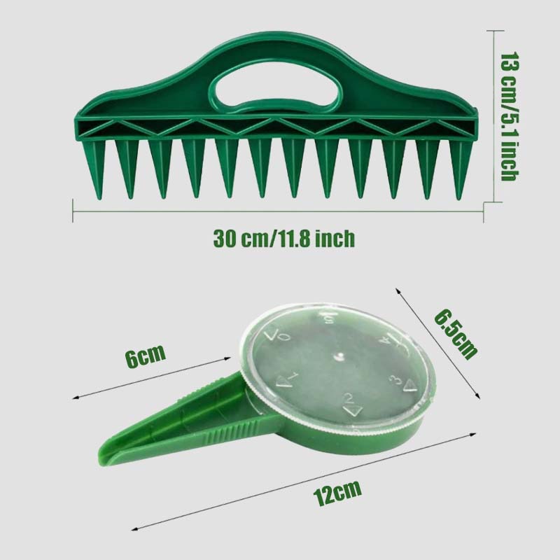 Set för hålslagning för sådd