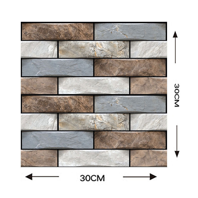 10st 3D Peel and Stick väggplattor