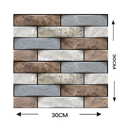 10st 3D Peel and Stick väggplattor