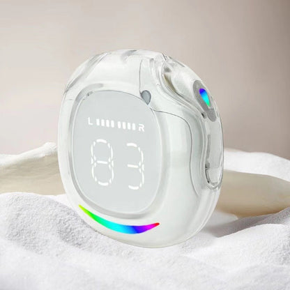 Bluetooth-headset i örat med lång livslängd och digital display