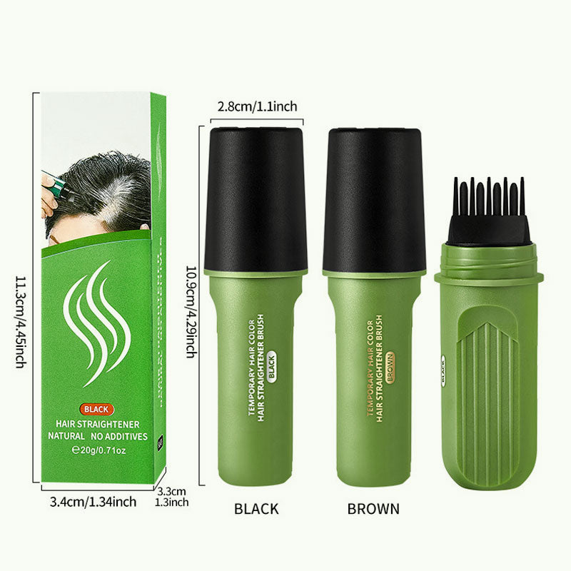 🖌️ Penna för att täcka grått hår – omedelbar färgkorrigering, när som helst!