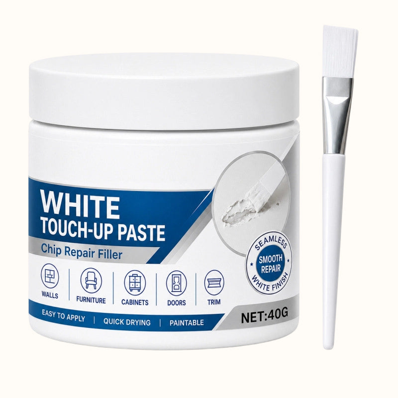 🏠White Furniture Touch-Up Paste with Brush