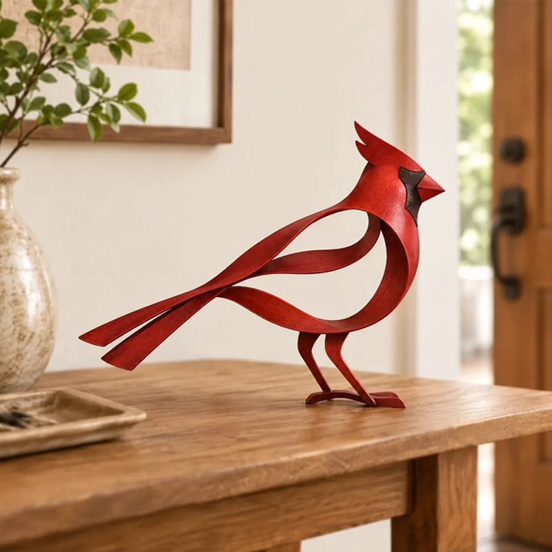 🕊️Elegant and minimalist metal bird sculpture -- Fleeting Moments of Lightness in the Natural World！