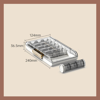 Ny modell avdelad förseglad smyckeskrin