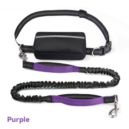 Midjeväska med band för springande husdjur