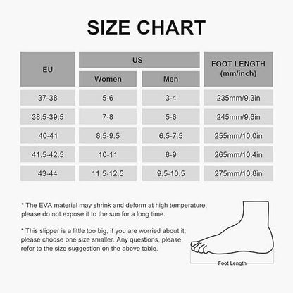 Tjock botten halksäkra par tofflor