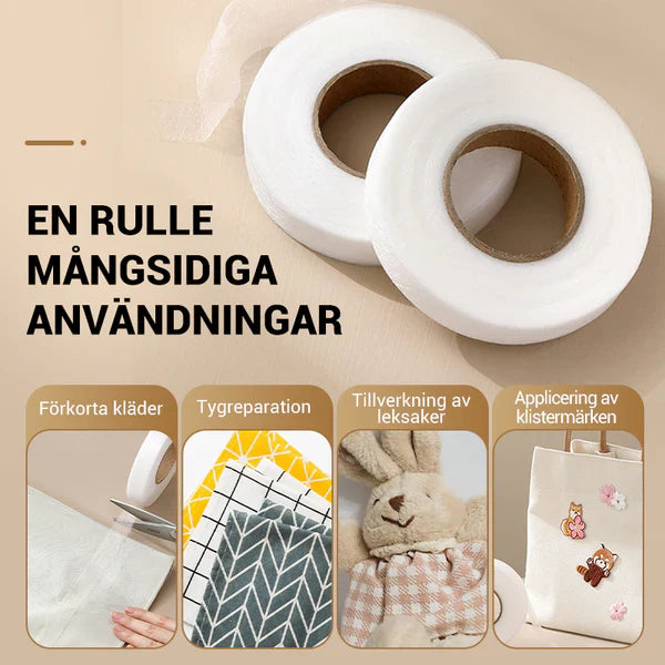 Kläder DIY Dubbelsidig självhäftande tejp (70 yd)