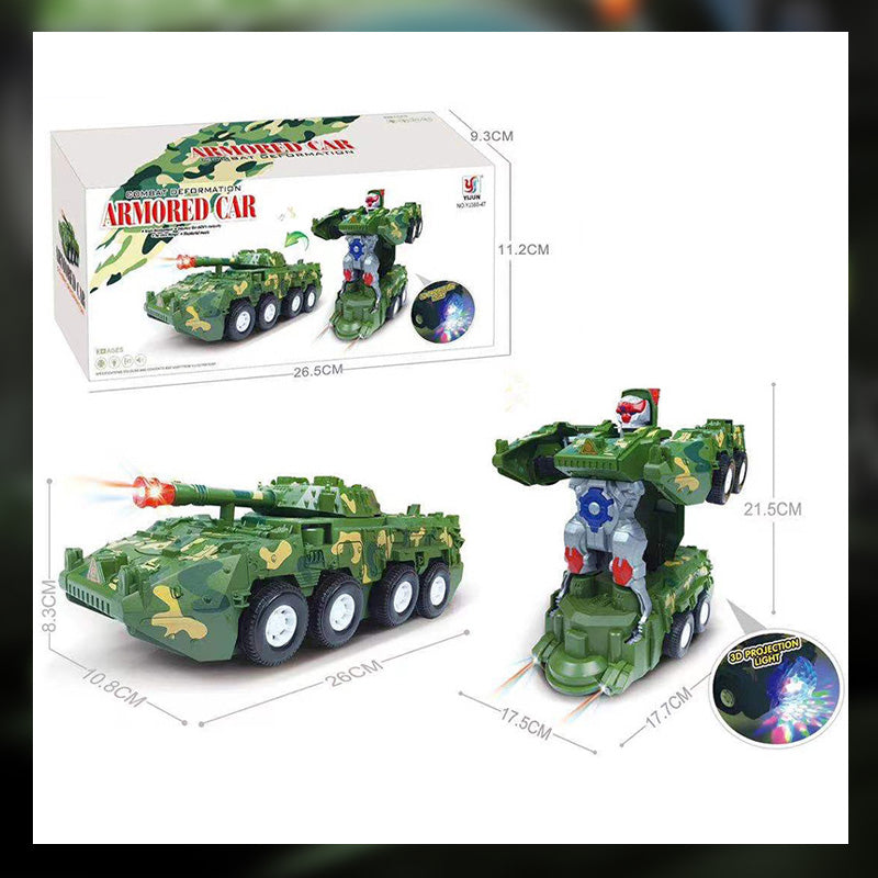 🔥2024 HET REA🔥Elektrisk Universal Deformation Polisleksaksbil