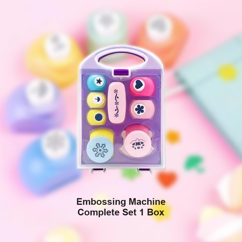 Gör-det-själv präglingsset för blomsterguidebok