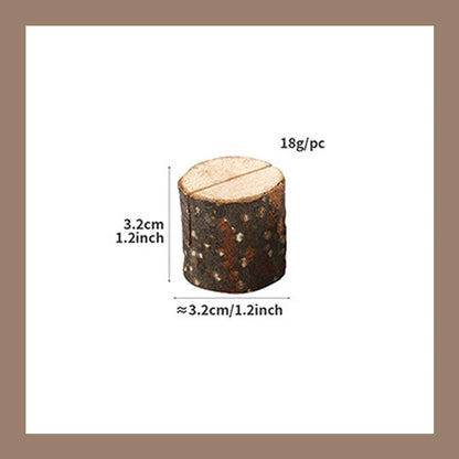 Fotobashållare För Trästubb