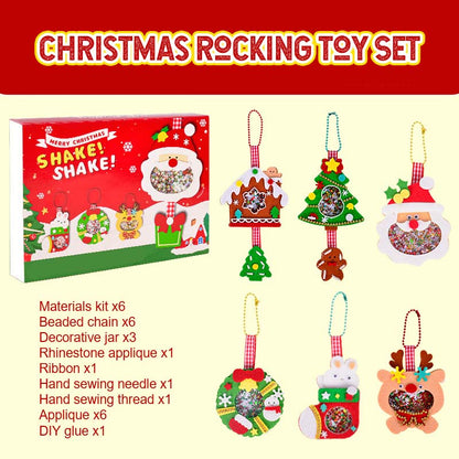 Julhängande Gunghäst I Filt