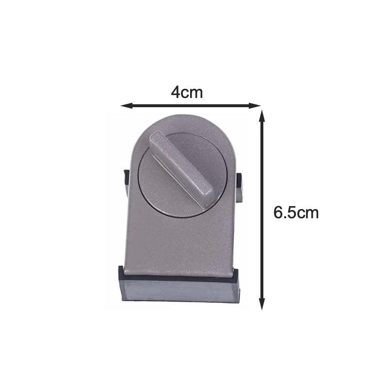 Stöldskyddande säkerhetslås för skjutdörrar och fönster