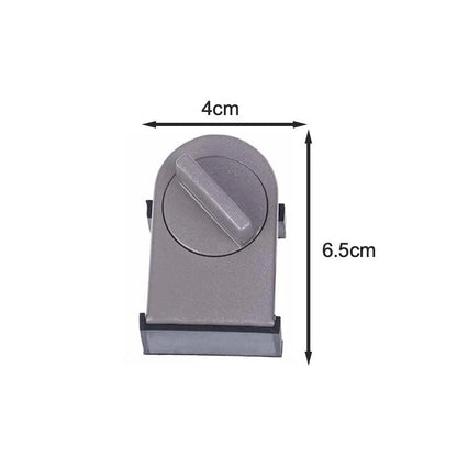 Stöldskyddande säkerhetslås för skjutdörrar och fönster