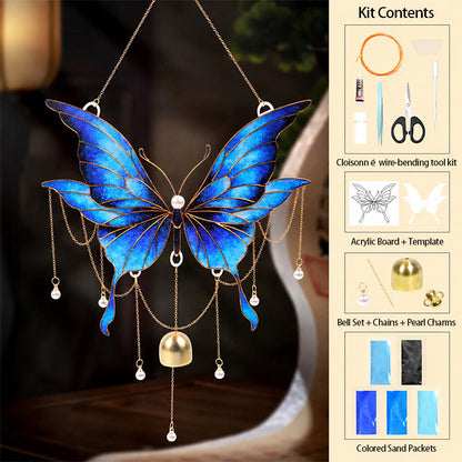 🦋Cloisonné Enamel Wind Chime Hanging Ornament