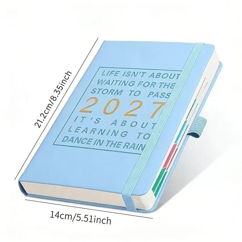 ⚡ A5 2027 One‑Day‑Per‑Page Diary Notebook – Portable, Well‑Organized, Long‑Lasting ✨