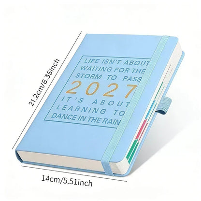 ⚡ A5 2027 One‑Day‑Per‑Page Diary Notebook – Portable, Well‑Organized, Long‑Lasting ✨