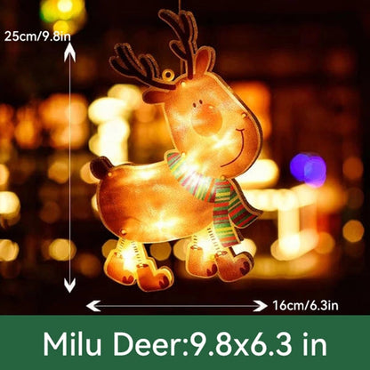 🎄Weihnachtliche Lichterketten im Fenster