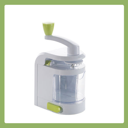 Handvevad grönsaksskärare