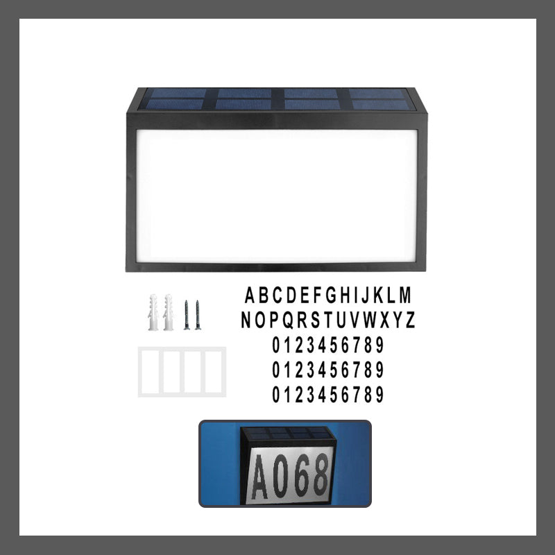 Solar Dörrplatta Ljus