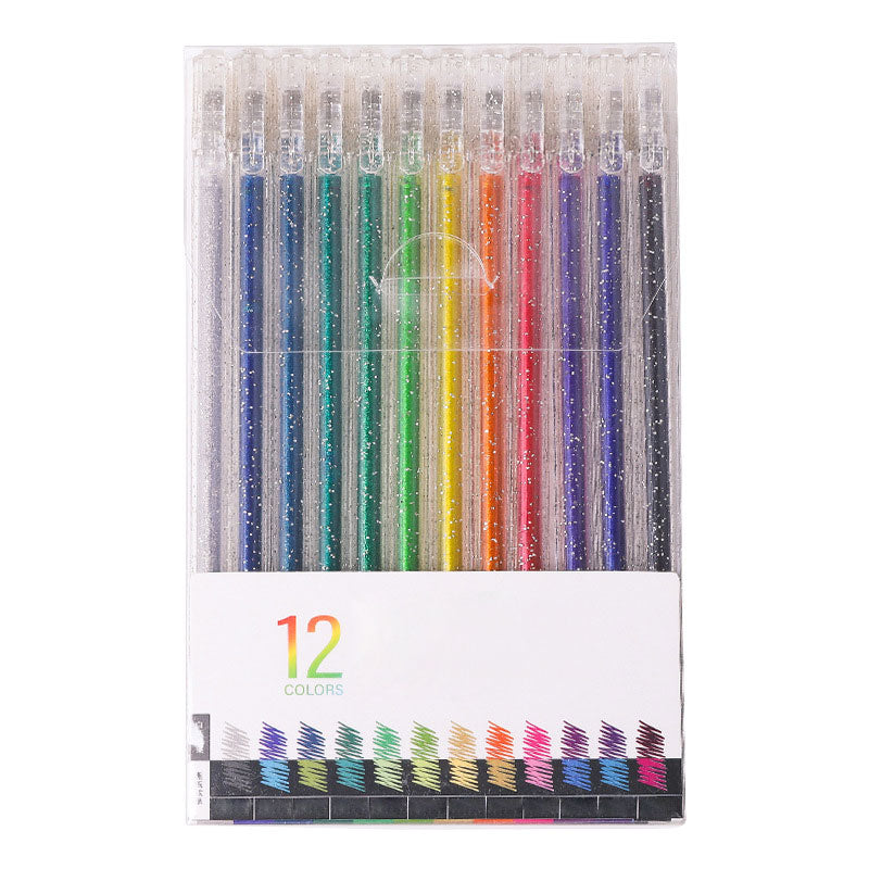 Metallfärgad Flash Gel Pen