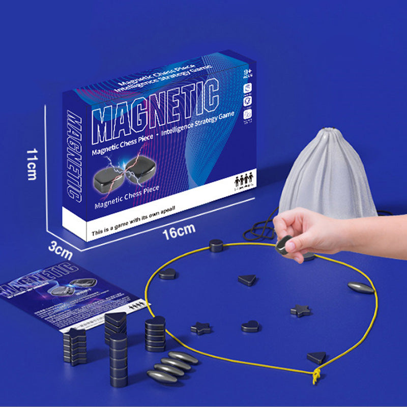 Barns fritidsspel med magnetisk schack