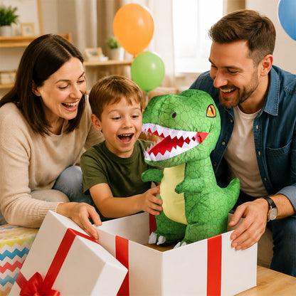 🦖 Remote-Control Inflatable T-Rex Toy for Kids