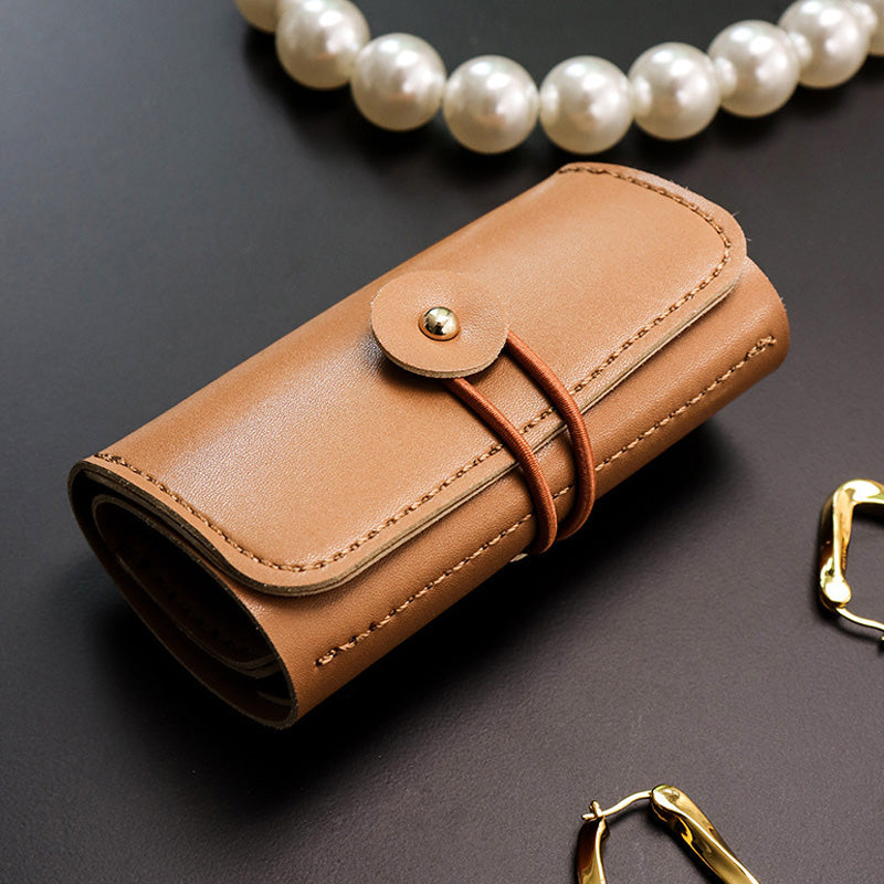 Bärbar resesmyckesväska/Portable travel jewelry bag