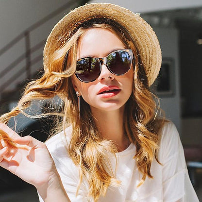 🔥LAST DAY ￡9.99 🕶New Oversized Cat Eye Sunglasses Polarized UV400 Protection