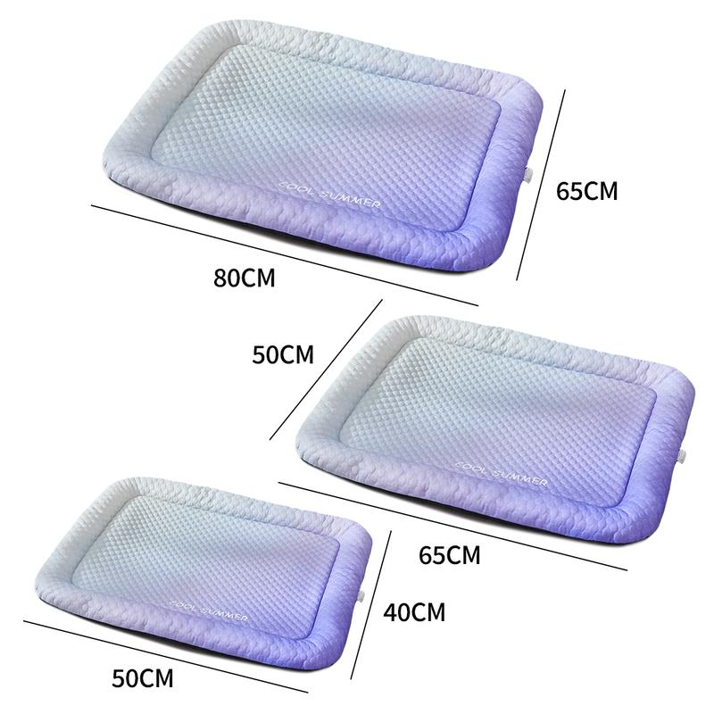 🧊Ice Silk Pet Cooling Mat – Breathable Summer Cooling Bed for Dogs & Cats