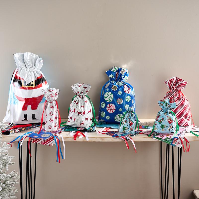 Julklappspåsar Med Dragsko