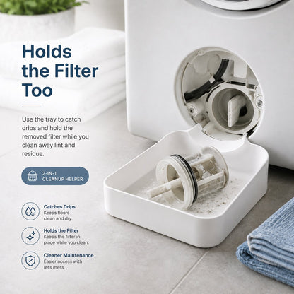 Washing Machine Drain Funnel and Drip Tray