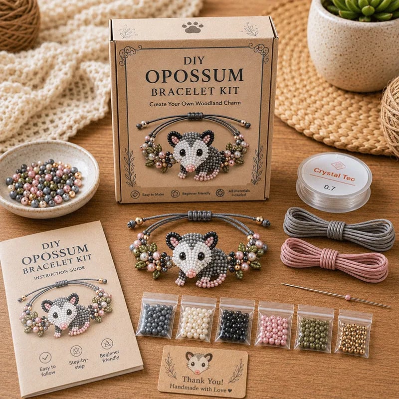 🐙DIY Beaded Bracelet Making Kit🔥
