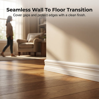 Flexible Molding Trim Strip for Wall Edges