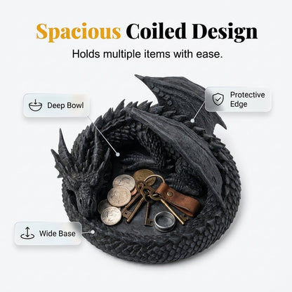 🐉Dragon Guardian 3D Printed Jewelry Tray - The Dragon’s Treasure!