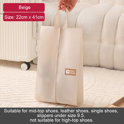 Ny Twill Travel Shoe Storage Bag - Vikbar vattentät skoväska