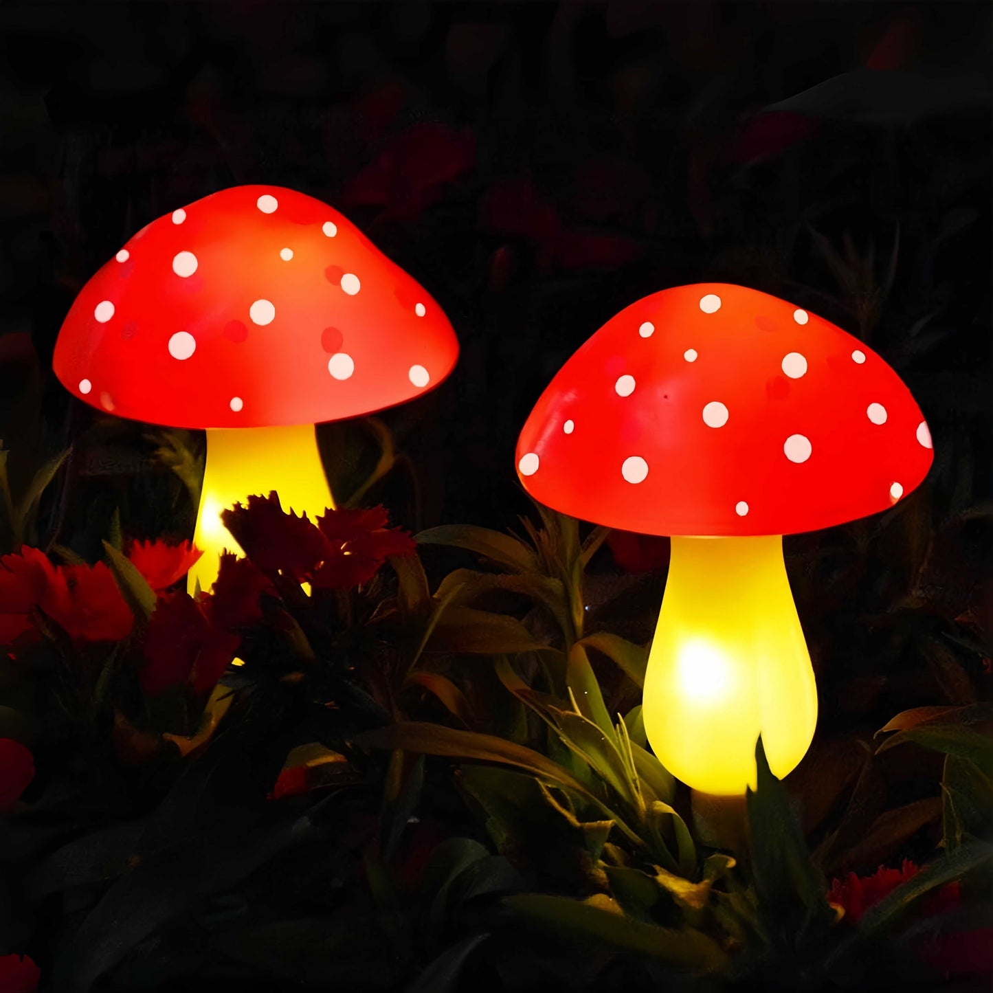 🍄Solar Powered Mushroom Shaped Garden Glow Light