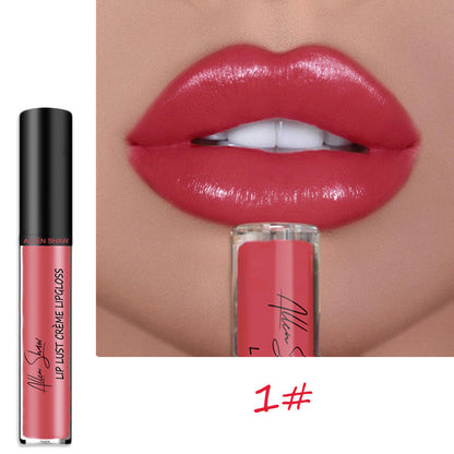 🔥Hot Sale- Köp 2 få 1 gratis🔥12 Color Cream Texture Lipstick Waterproof