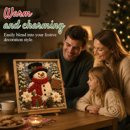 ⛄"Warm Winter Wishes" 3D Snowman DIY Kit