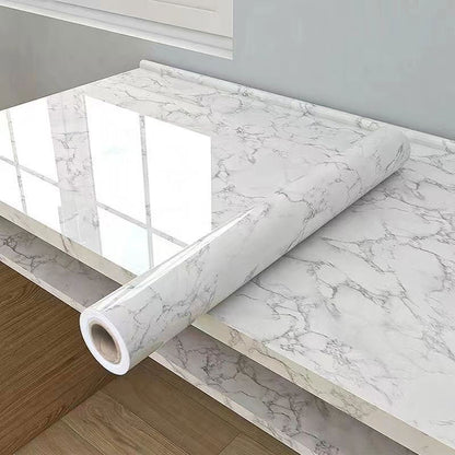 Marble Self-Adhesive Contact Paper - Waterproof & Oil-Proof Kitchen Backsplash & Countertop Decor