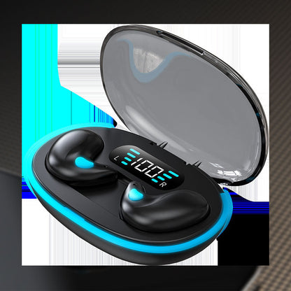 Digital Display Mini Noise Cancelling Bluetooth-hörlurar
