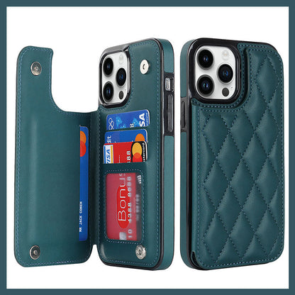 Mobiltelefonfodral Med Kortplats I Läder