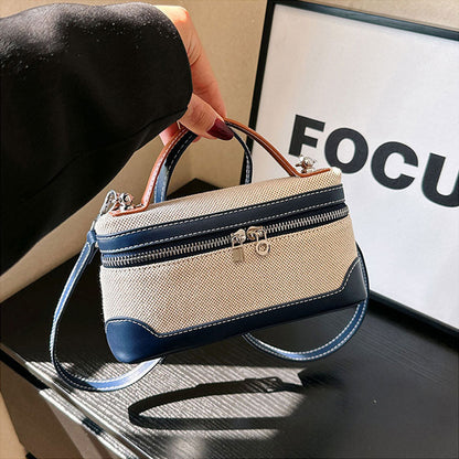 Retro bärbar liten fyrkantig korsväska