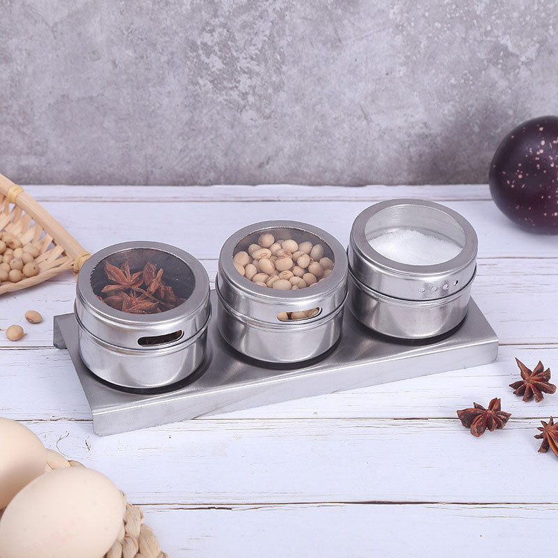 Rostfritt Stål Kryddburk